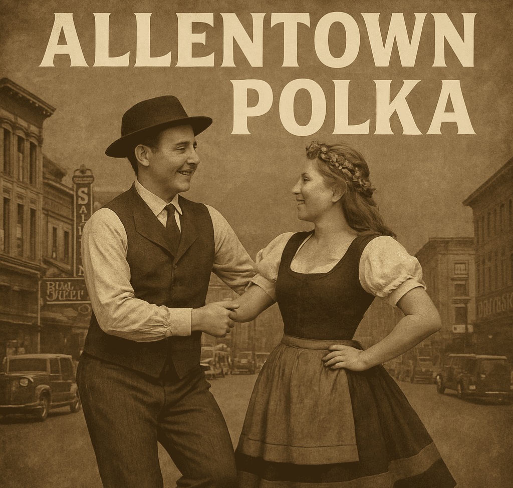 Allentown Polka fiddle and guitar lesson artwork