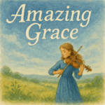 Amazing Grace fiddle and guitar lesson artwork
