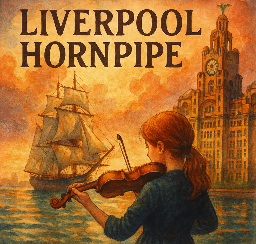 Liverpool Hornpipe fiddle and guitar lesson artwork