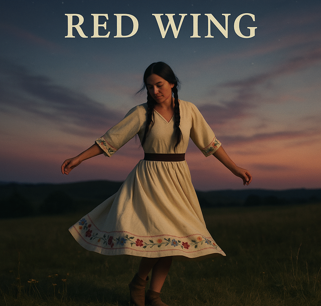 Red Wing fiddle and guitar lesson artwork