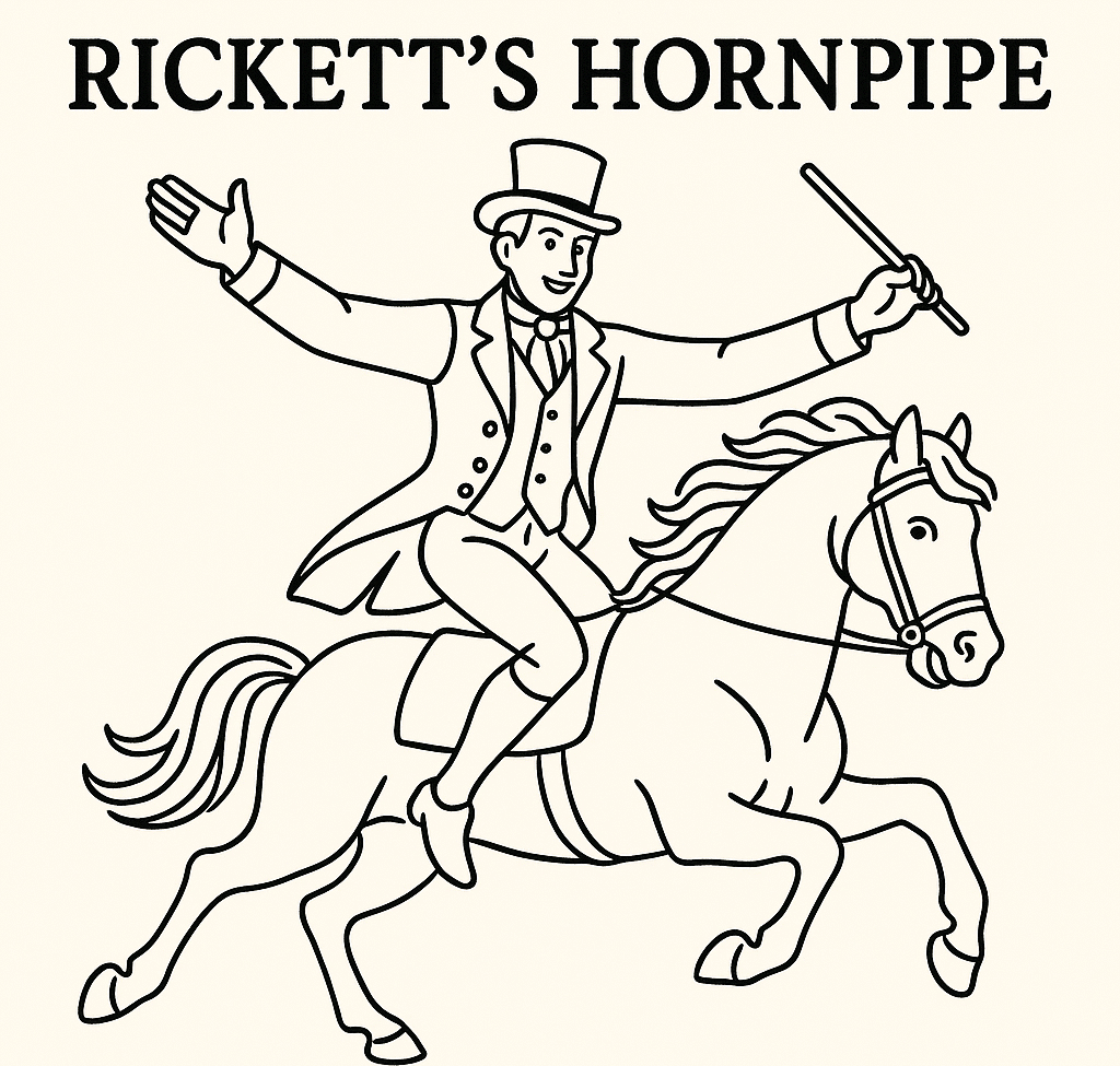 Rickett's Hornpipe fiddle and guitar lesson artwork