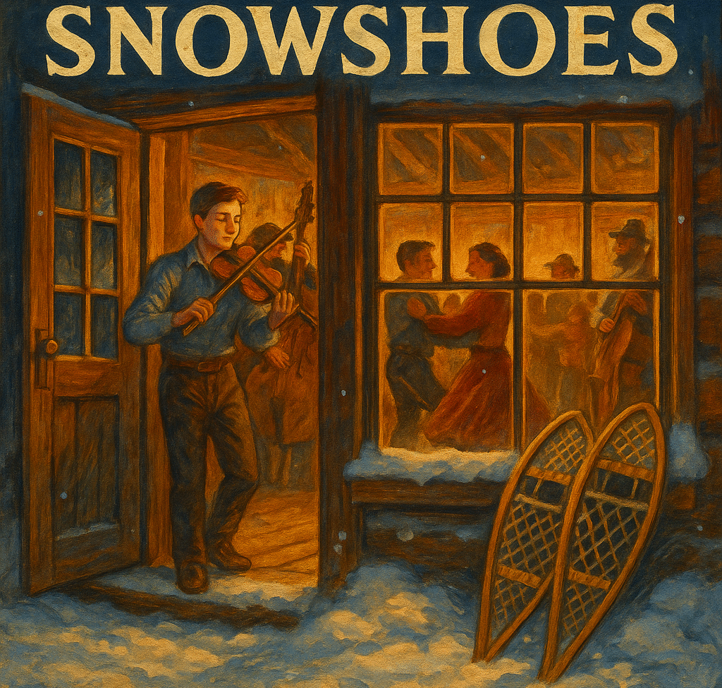Snowshoes fiddle and guitar lesson artwork