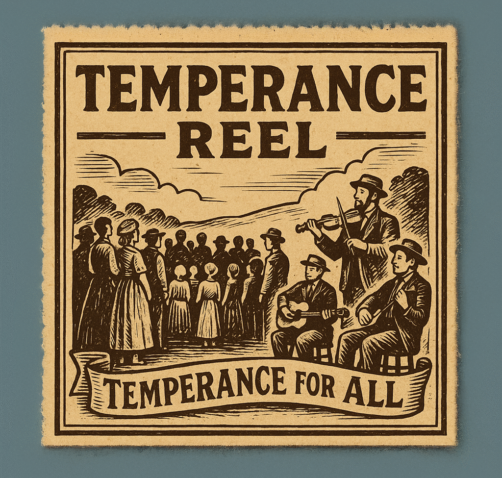 Temperance Reel fiddle and guitar lesson artwork