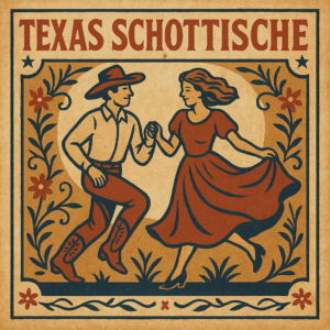 Texas Schottische fiddle and guitar lesson artwork