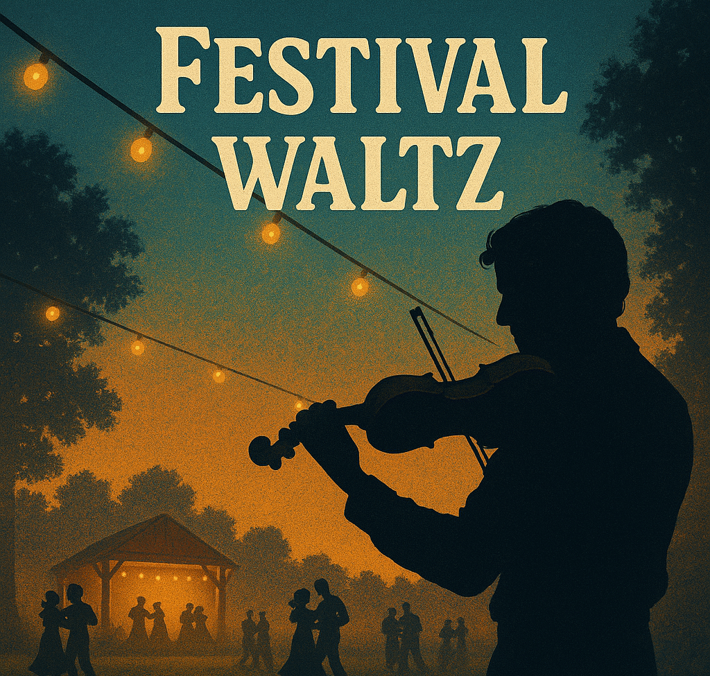 Festival Waltz fiddle and guitar lesson artwork