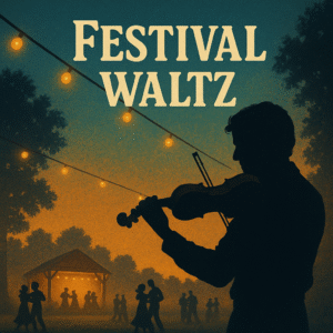 Festival Waltz fiddle and guitar lesson artwork